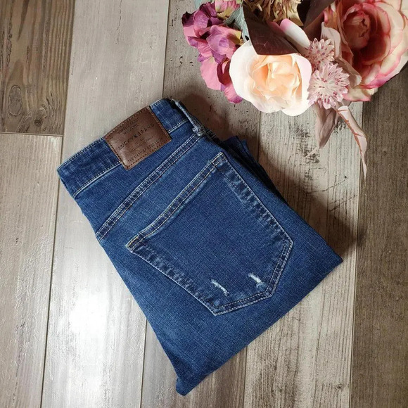 Lucky Brand Distressed 2/26 Bridgette Skinny Jean NWOT - Picture 8 of 15